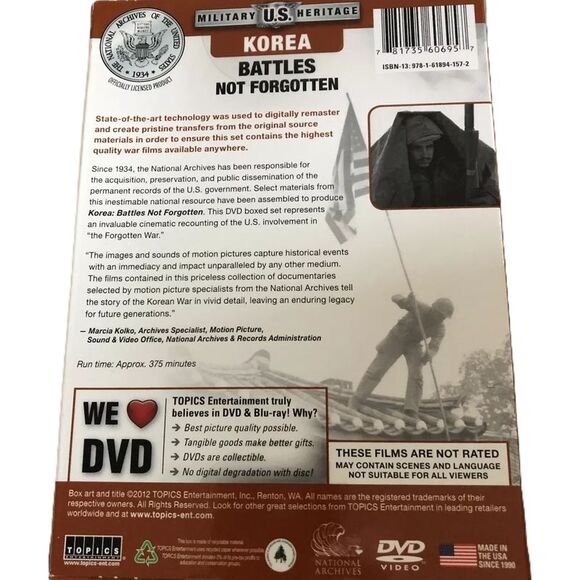 Battles Not Forgotten: Korea DVD - Picture 3 of 3